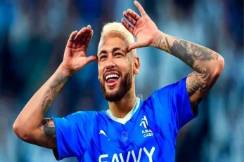 نیمار ؛ شوخی عجیب نیمار با خالد الغنام بازیکن جوان الهلال