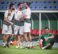 سپاهان ؛ تصویری از روحیه بالا و حال خوب مدافعان سپاهان در تمرین