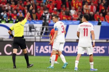 چین ؛ تصاویری از درگیری بازیکنان چین و اندونزی در بازی های مقدماتی جام جهانی