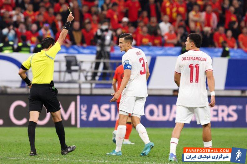 چین ؛ تصاویری از درگیری بازیکنان چین و اندونزی در بازی های مقدماتی جام جهانی