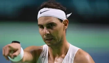 نادال ؛ تصاویر حضور رافائل نادال اسطوره تنیس در باشگاه منچسترسیتی