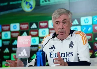 آنچلوتی : امیدوارم امباپه به دستارود های رونالدو در رئال مادرید برسد