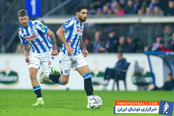 هیرنفین در حضور علیرضا جهانبخش مقابل حریفش به برتری رسید