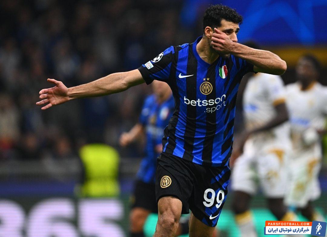 اینتر در غیاب مهدی طارمی مقابل کالیاری به برتری رسید