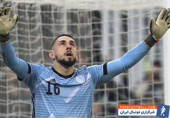 تعویض الکسی گندوز دروازهبان پرسپولیس در بازی مقابل خیبر به دلیل مصدومیت