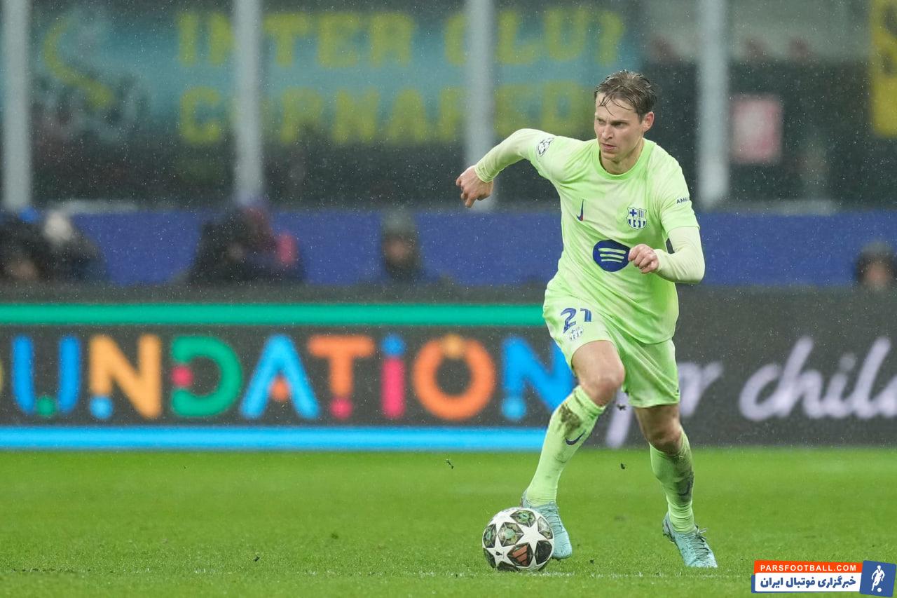 ناکامی دوباره فرنکی دی یونگ در صعود به فینال لیگ قهرمانان اروپا این بار با بارسلونا