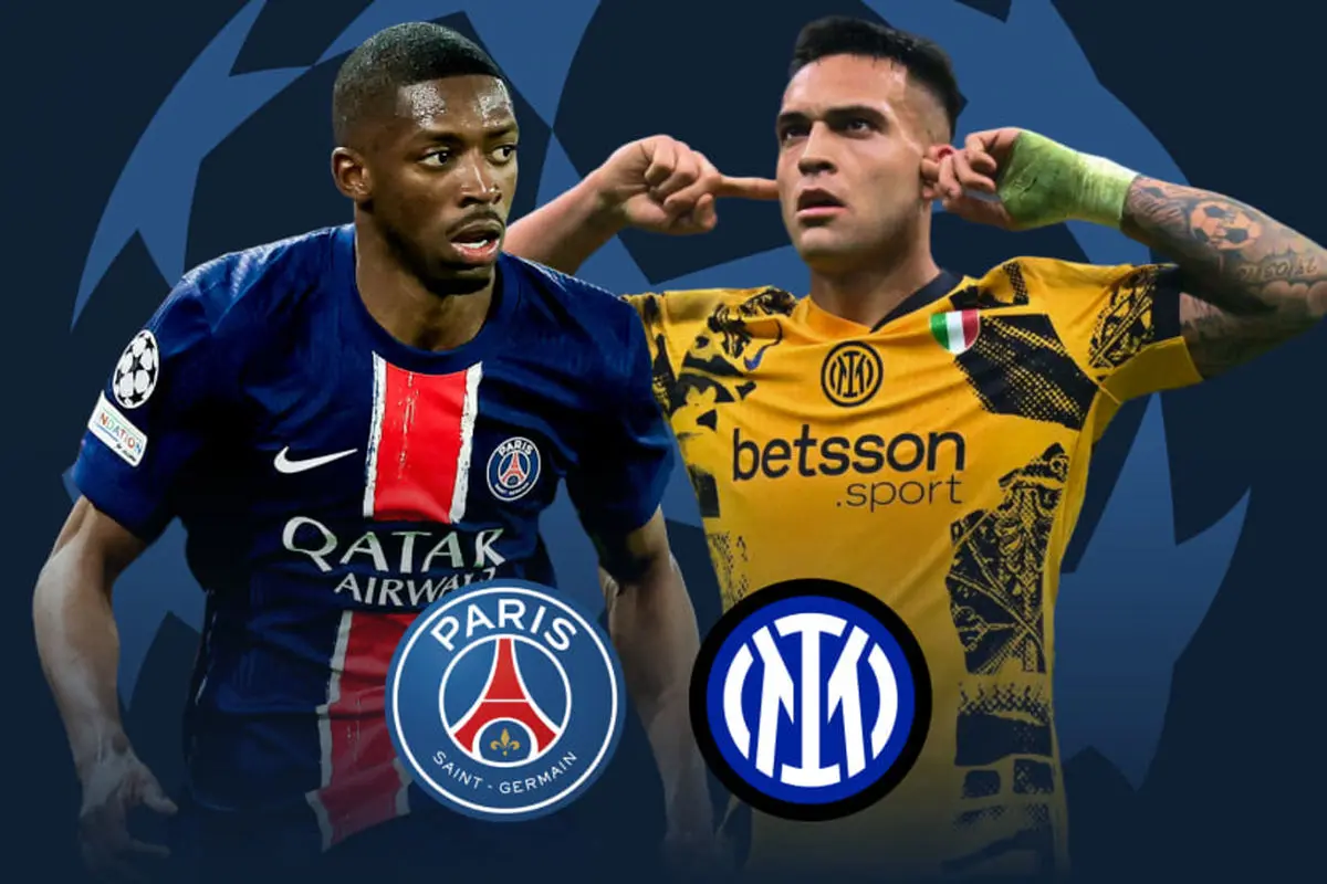 پاری سن ژرمن و اینتر امشب در فینال لیگ قهرمانان اروپا به مصاف هم خواهند رفت