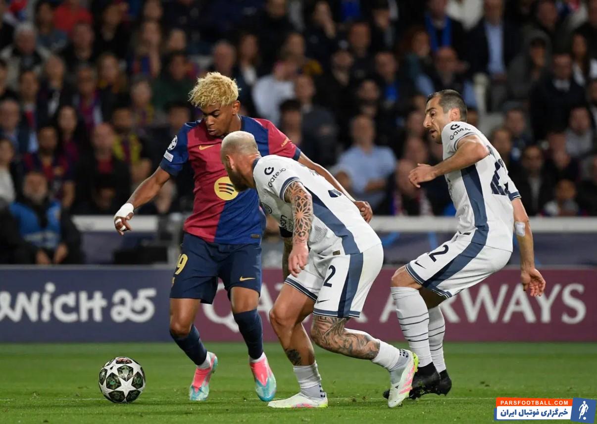 فهرست بازیکنان بارسلونا برای دیدار برابر اینتر در نیمه نهایی لیگ قهرمانان اروپا