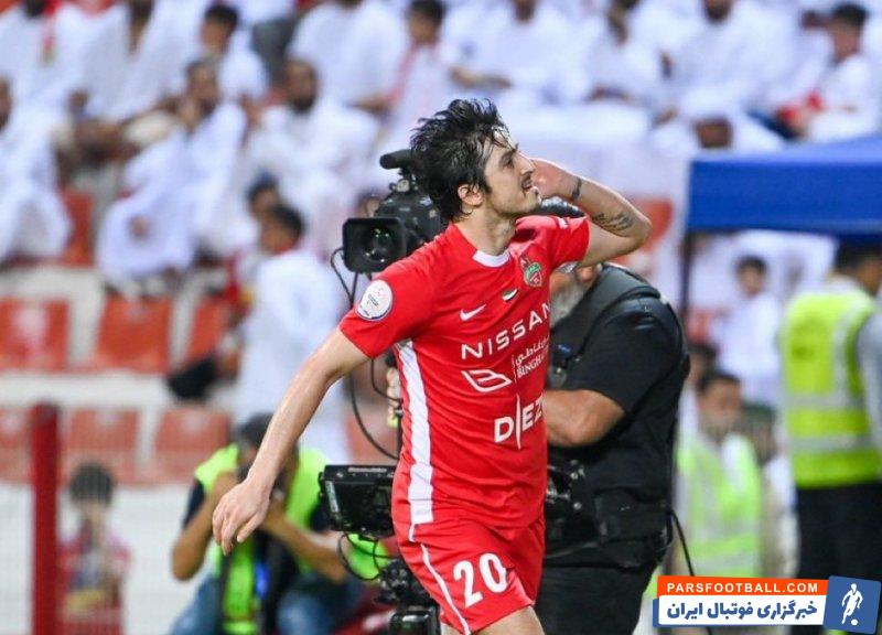 سردار آزمون تیم فوتبال شباب الاهلی امارات ماندنی خواهد بود