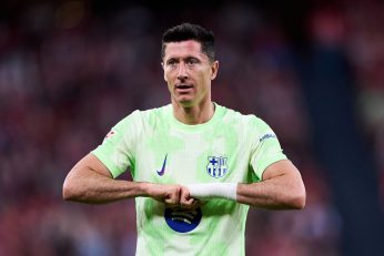 بدن آماده و عضلانی روبرت لواندوفسکی مهاجم بارسلونا