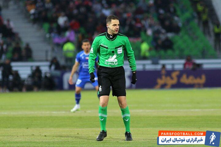 لیگ برتر ؛ پیام حیدری به عنوان داور دیدار پرسپولیس و سپاهان انتخاب شد