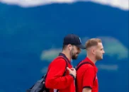 سعید عزت‌ اللهی روی پوستر شباب الاهلی امارات برای دیدار با النصر