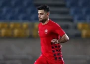 مرتضی پورعلی‌گنجی ستاره پرسپولیس در دیدار مس رفسنجان به میدان رفت