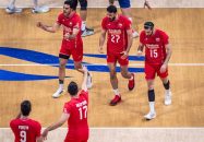 صعود والیبال ایران به جمع هشت تیم برتر مسابقات قهرمانی جهان بابرتری مقابل صربستان