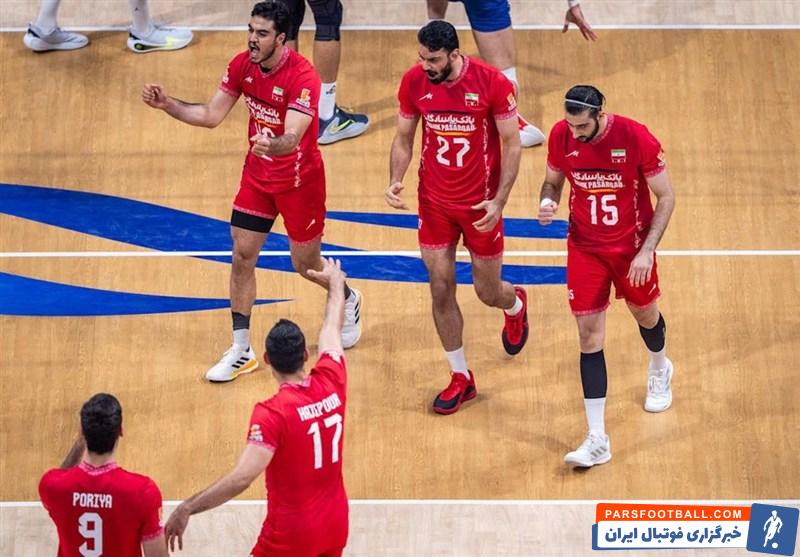 صعود والیبال ایران به جمع هشت تیم برتر مسابقات قهرمانی جهان بابرتری مقابل صربستان