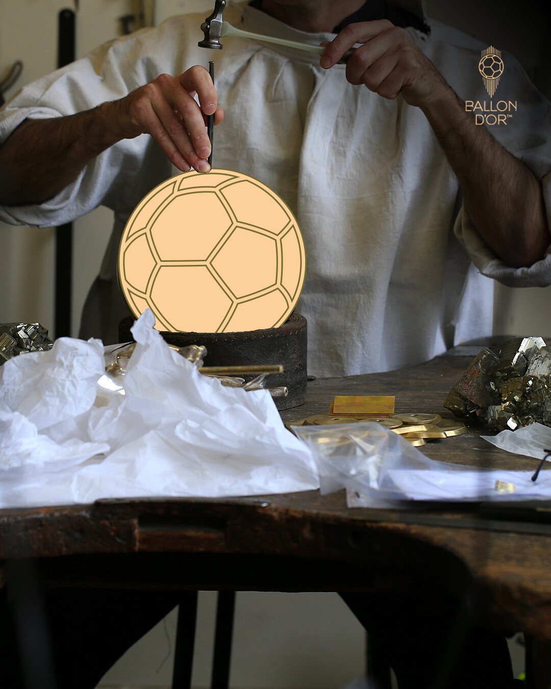 از توپ طلا ۲۰۲۵ رونمایی شد