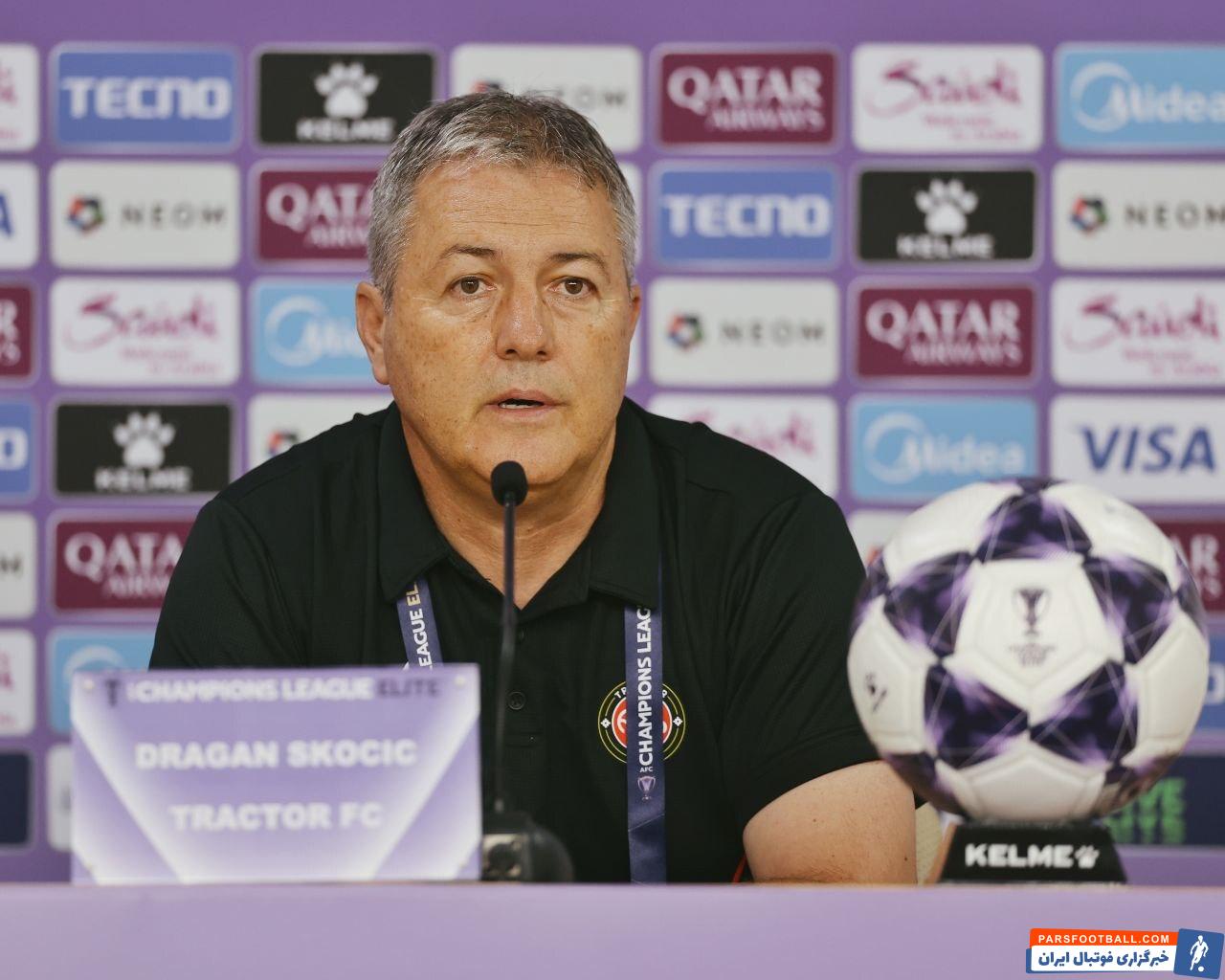 اسکوچیچ: تراکتور برای دیدار فردا شانس‌های خود را دارد