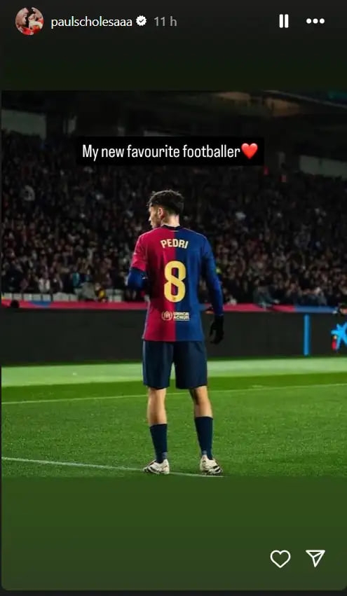 اسطوره یونایتد شیفته ستاره بارسا شد: پدری محبوبم اسطوره یونایتد شیفته ستاره بارسا شد: پدری محبوبم