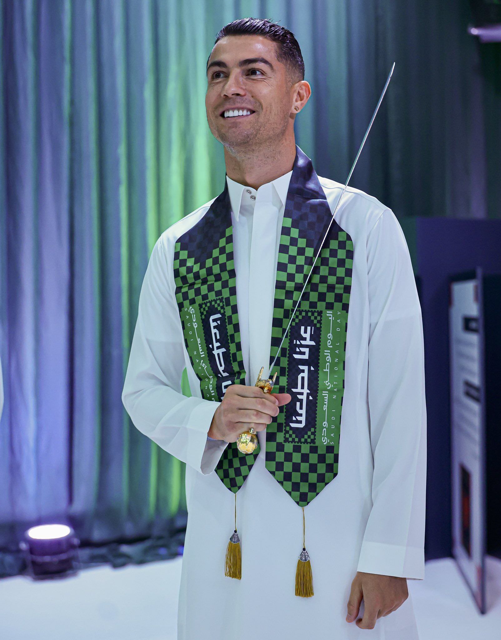 رونالدو و ژسوس در روز ملی عربستان