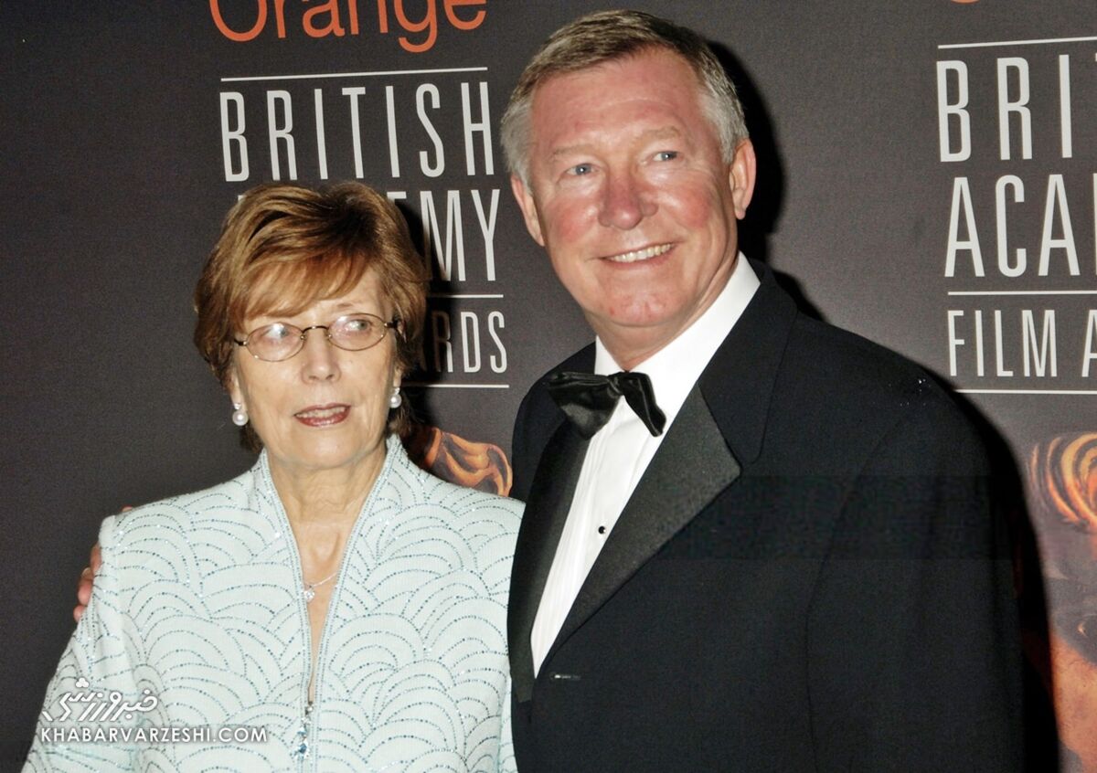 سرالکس فرگوسن و همسرش لیدی کتی