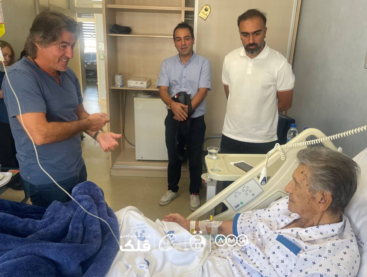 ساپینتو، پیشکسوت استقلال را سورپرایز کرد +عکس