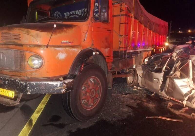 ۵ کشته و مجروح در تصادف دلخراش جاده عجب‌شیر +عکس