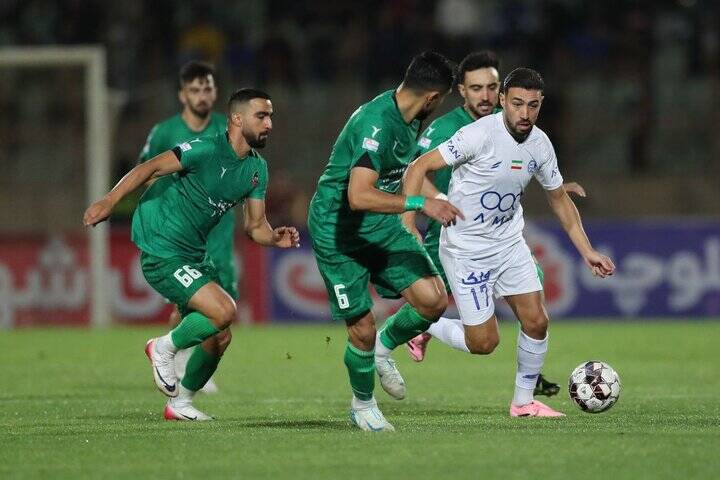 استقلال برابر شمس‌آذر هم پیروز نشد/ پنجمین تساوی شمس آذر در لیگ برتر +فیلم