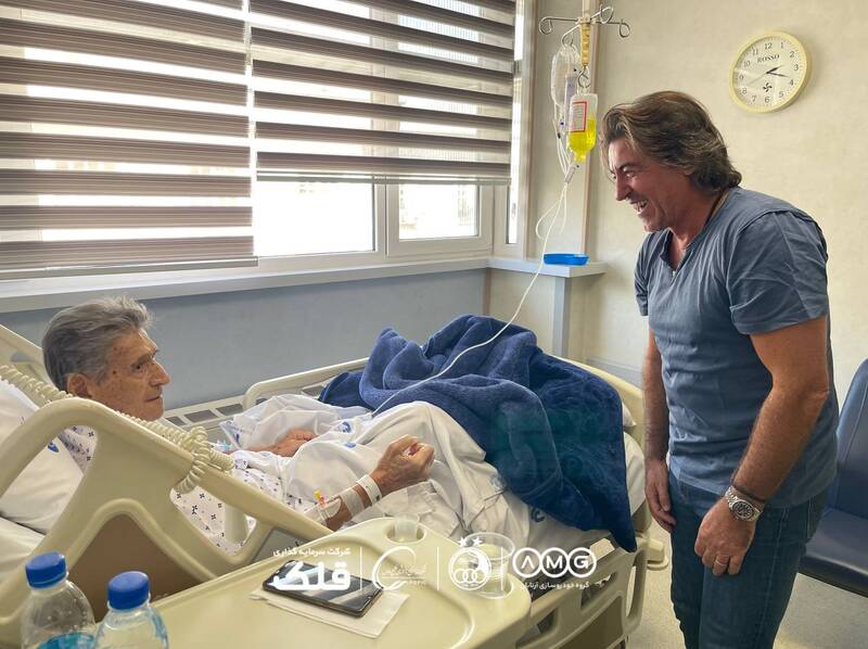 4508376 عیادت ساپینتو از پیشکسوت استقلال +عکس