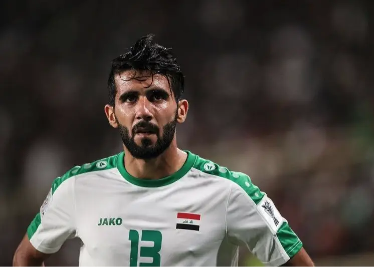 بشار رسن به دلیل مصدومیت از لیست تیم ملی فوتبال عراق خط خورد