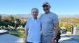 احمدرضا عابدزاده اسطوره فوتبال ایران با عارف خواننده دیدار کرد
