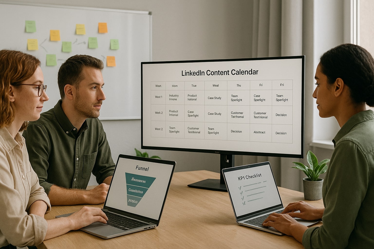 لینکدین مارکتینگ توسط پلاس تیم