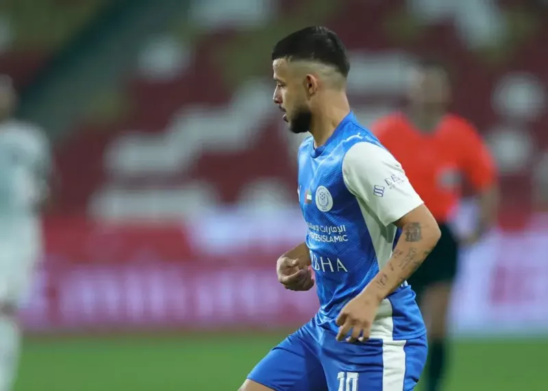 مصدومیت مهدی قایدی ستاره النصر در دیدار برابر الجزیره