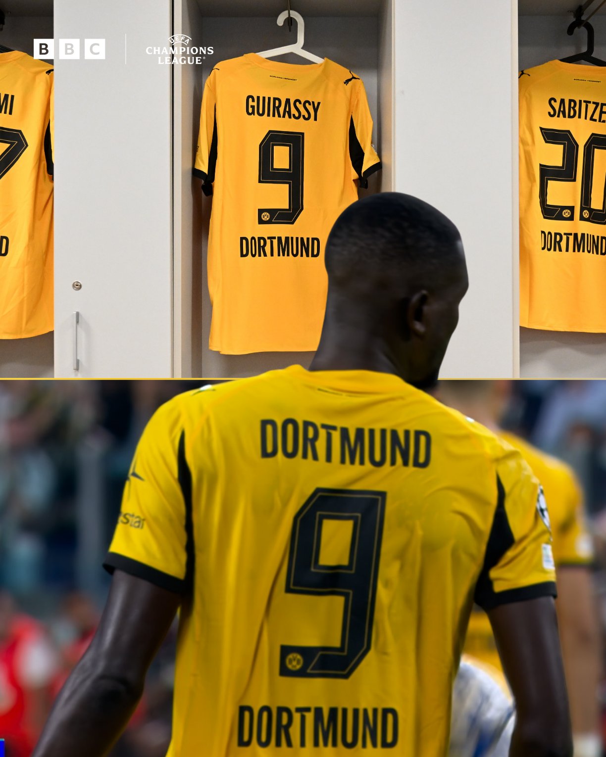 پیراهن سرو گیراسی - دورتموند - لیگ قهرمانان اروپا