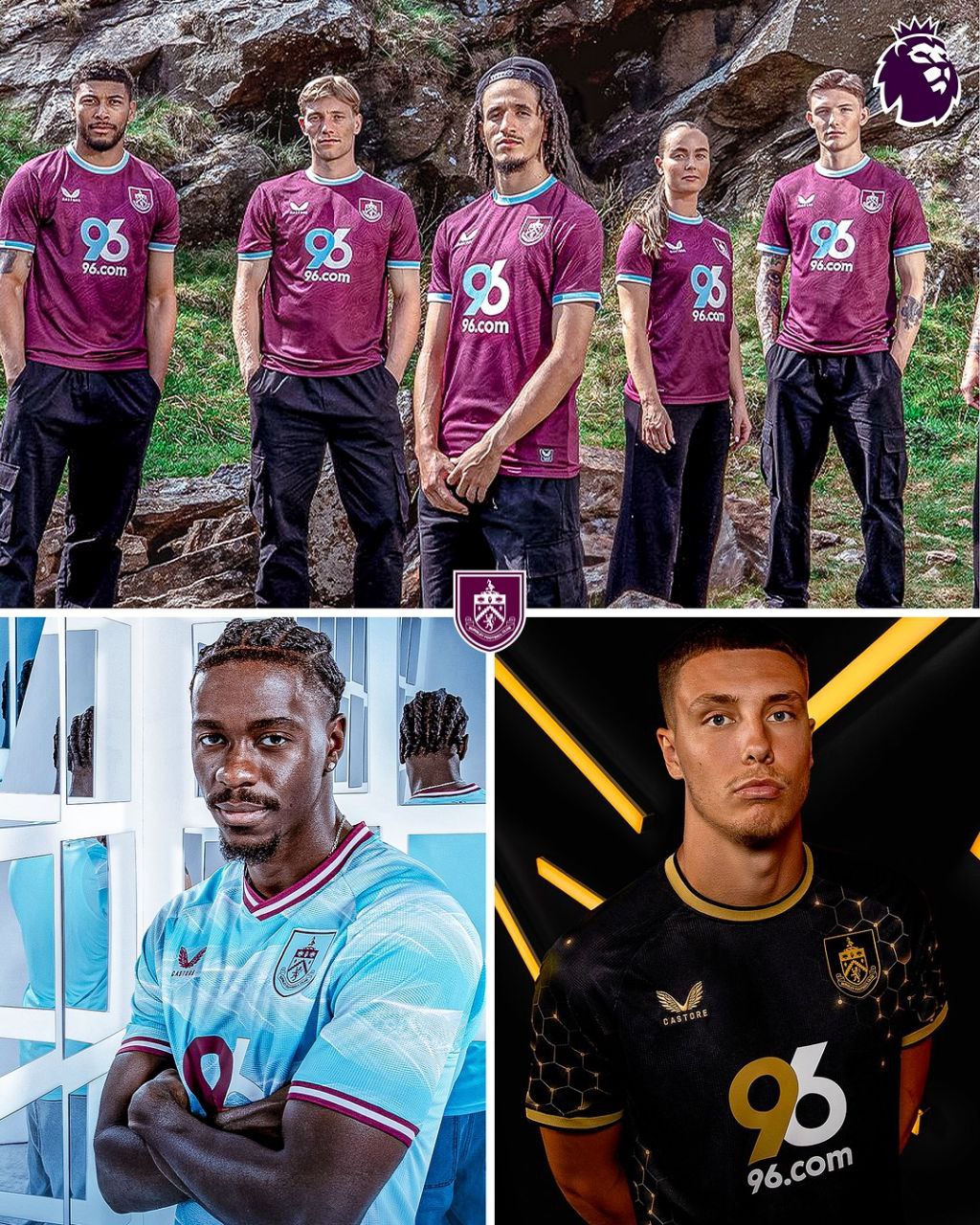 پیراهن اول تا برنلی برای فصل ۲۶-۲۰۲۵