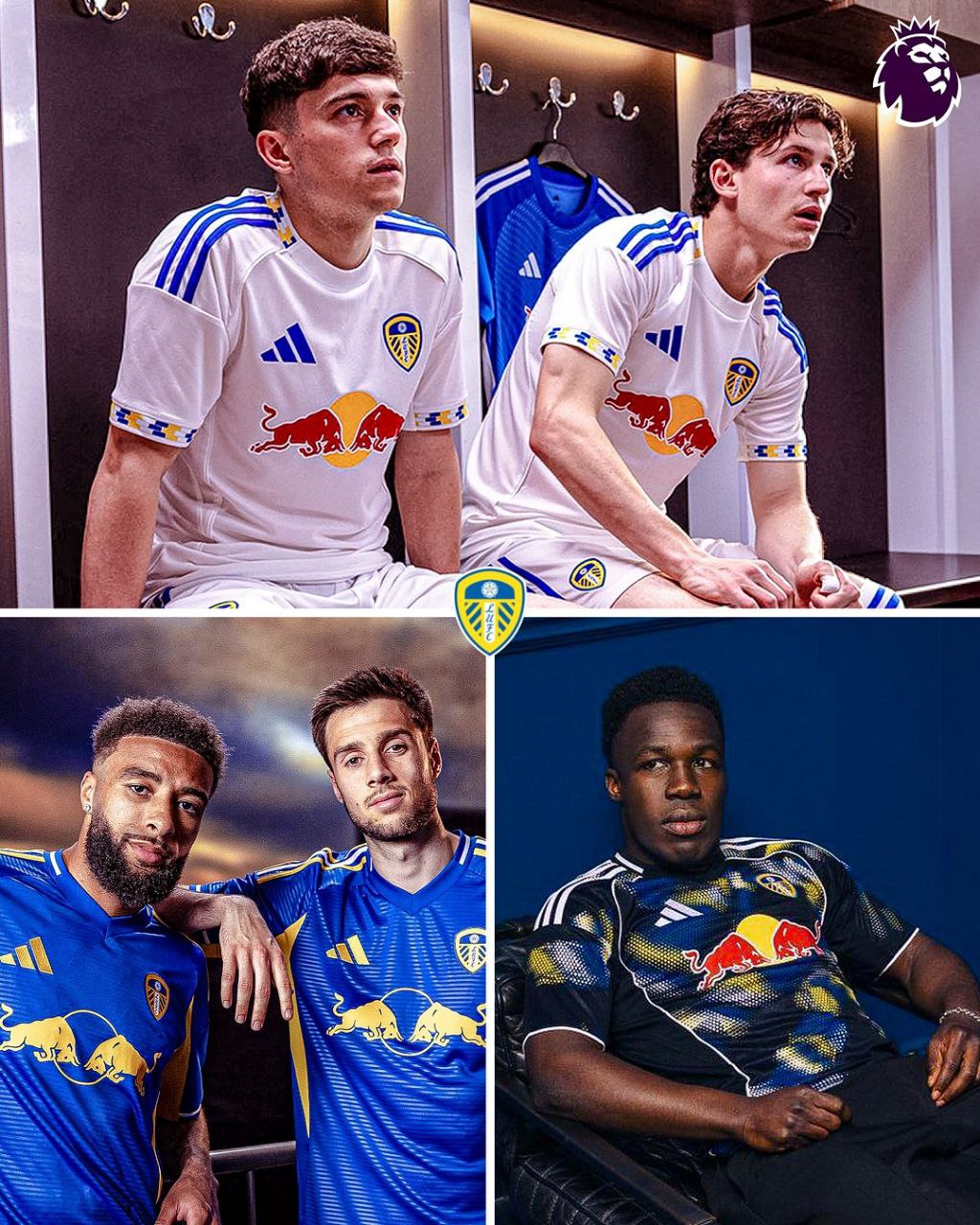 پیراهن اول تا سوم لیدز یونایتد برای فصل ۲۶-۲۰۲۵