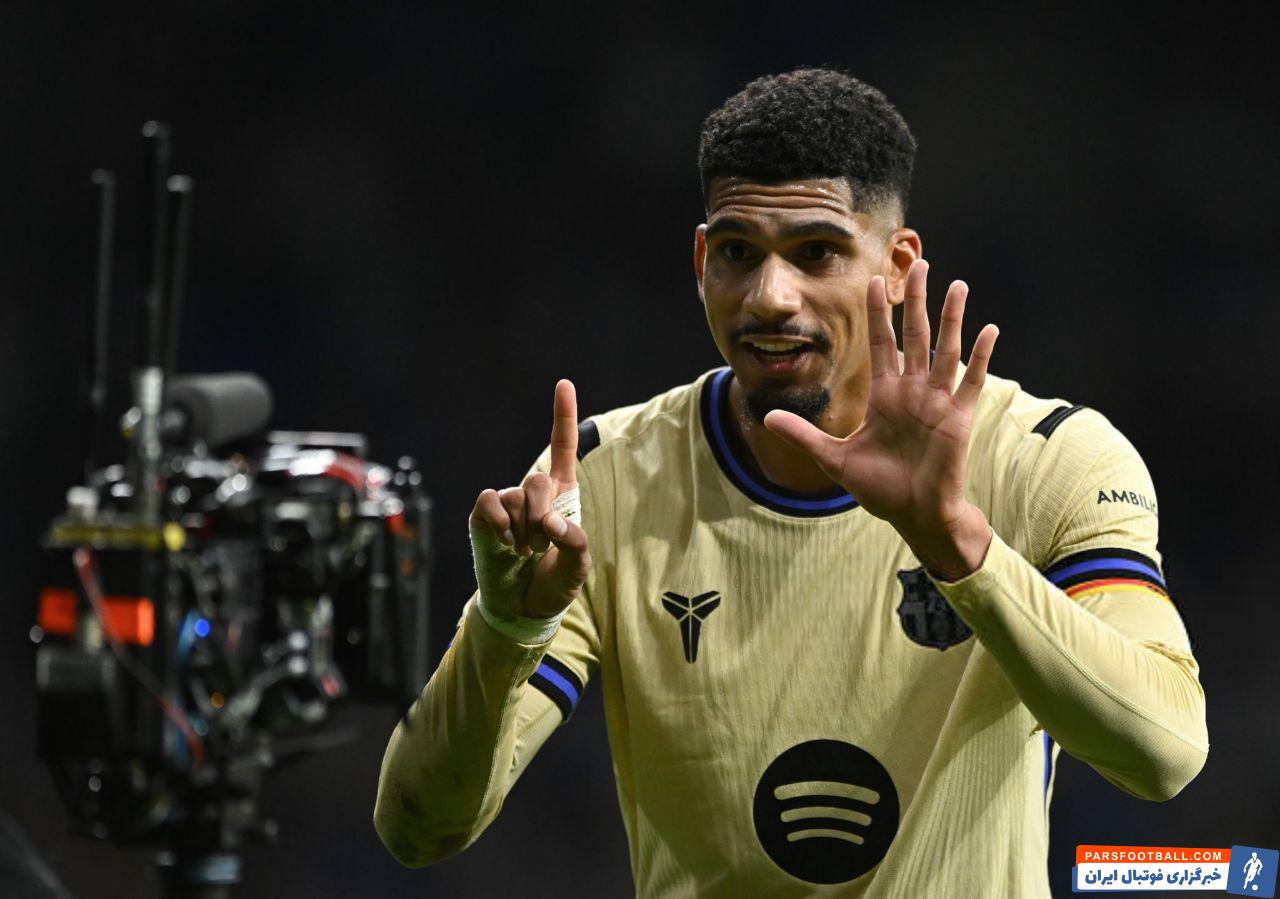 گلزنی آرائوخو برابر رئال اویدو و تقدیم گلش به گاوی ستاره مصدوم بارسلونا