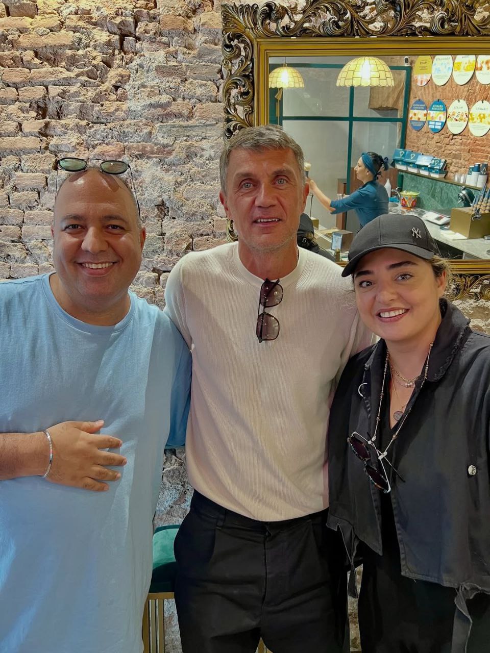 علی اوجی - پائولو مالدینی - نرگس محمدی