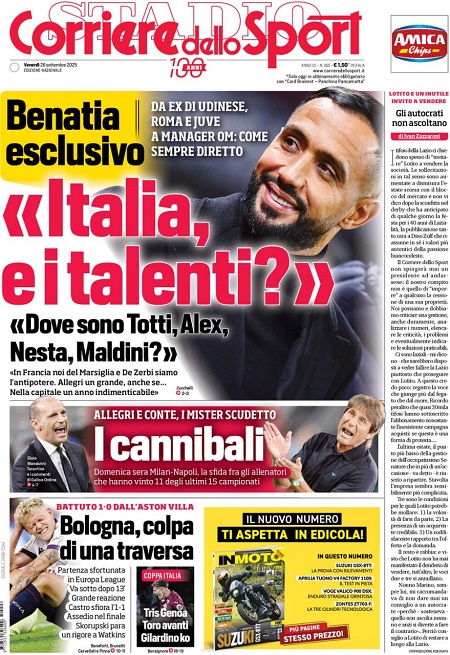 photo_4_2025-09-26_12-31-17 کوریره دلو اسپورت - 26 سپتامبر 2025