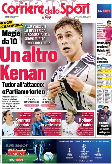 photo_7_2025-09-16_11-43-55 کوریره دلو اسپورت - 16 سپتامبر 2025