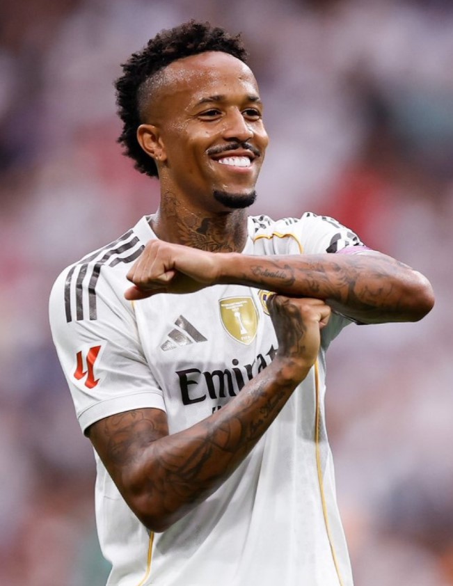 تقدیم ویژه گل ادر میلیتائو به همسرش در بازی رئال مادرید و اسپانیول