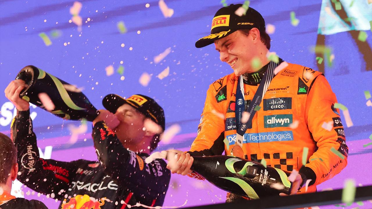 اسکار پیاستری، مک لارن - مکس فرستاپن، ردبول - فرمول یک ۲۰۲۵