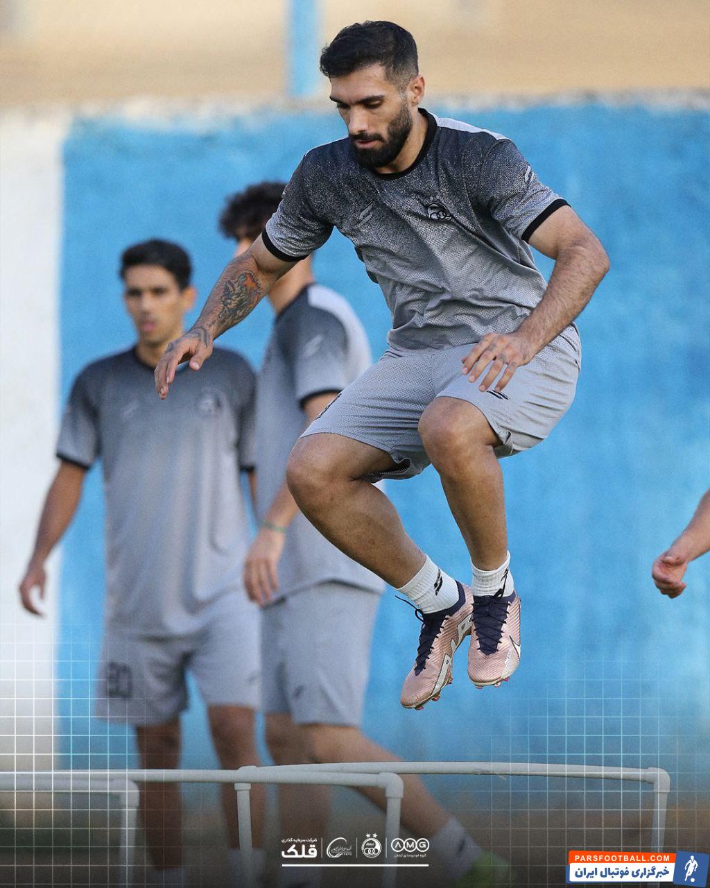 استقلال تصاویری از آرمین سهرابیان و عارف آقاسی در تمرینات منتشر کرد