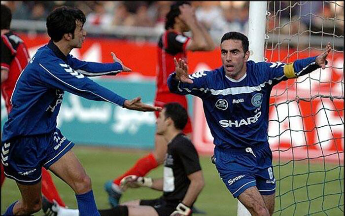 محمود فکری در دربی