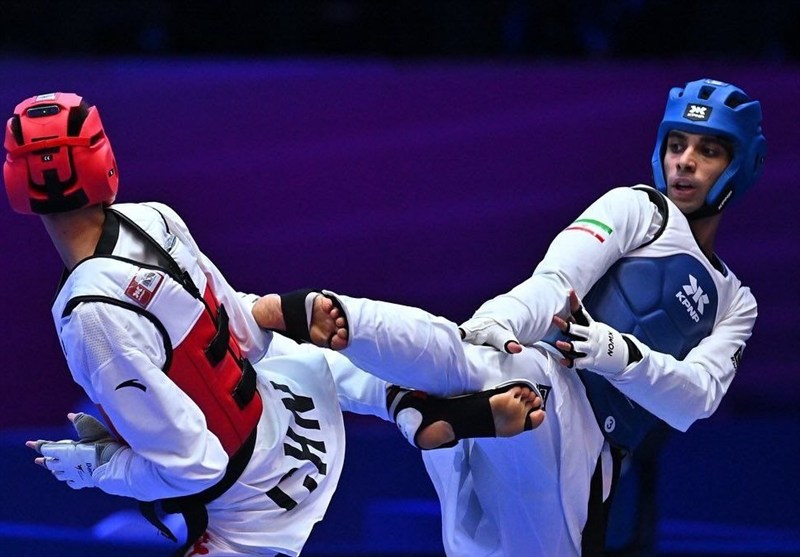 1404080713565599834510654 تکواندو , تکواندو ایران , ابوالفضل زندی , مسابقات جهانی تکواندو ,