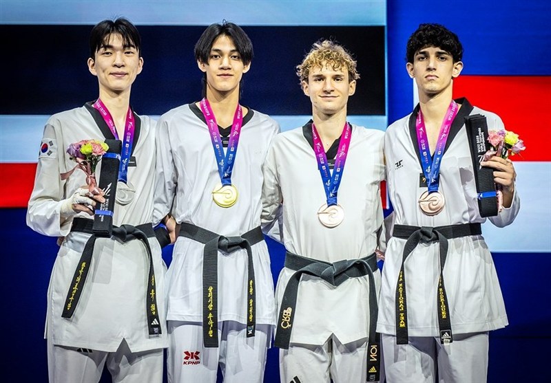 1404080814202797534522684 تکواندو , تکواندو ایران , فدراسیون جهانی تکواندو , مسابقات جهانی تکواندو , مجید افلاکی ,