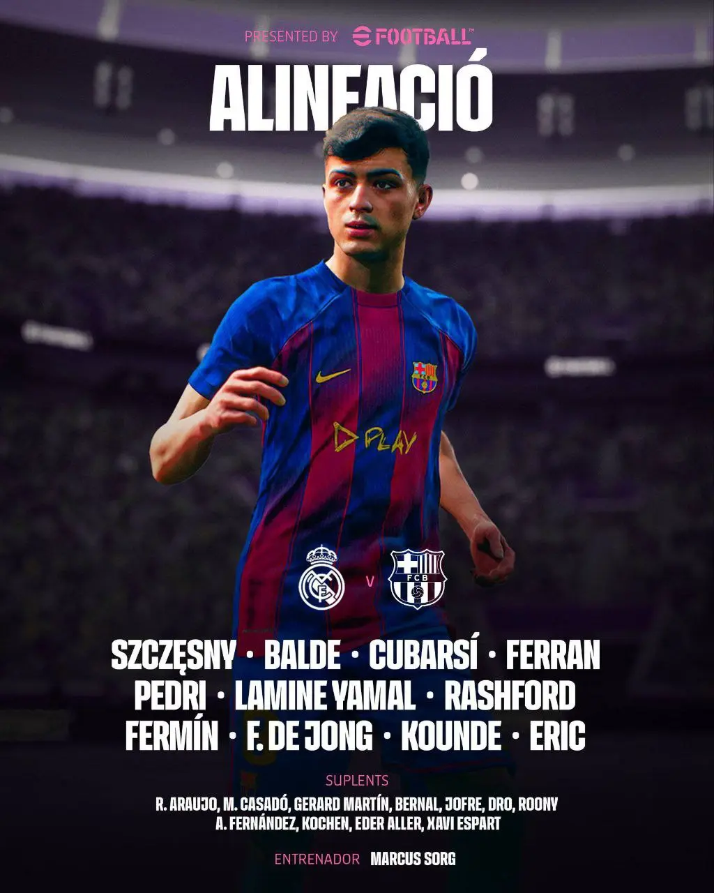 2-49 رونمایی از ترکیب دو تیم رئال و بارسلونا در ال کلاسیکو