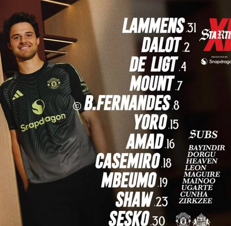 ترکیب منچستریونایتد مقابل ساندرلند اعلام شد