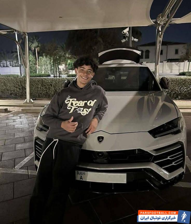 لامبورگینی اوروس S سفیدرنگ هدیه ای به کریستیانو رونالدو جونیور