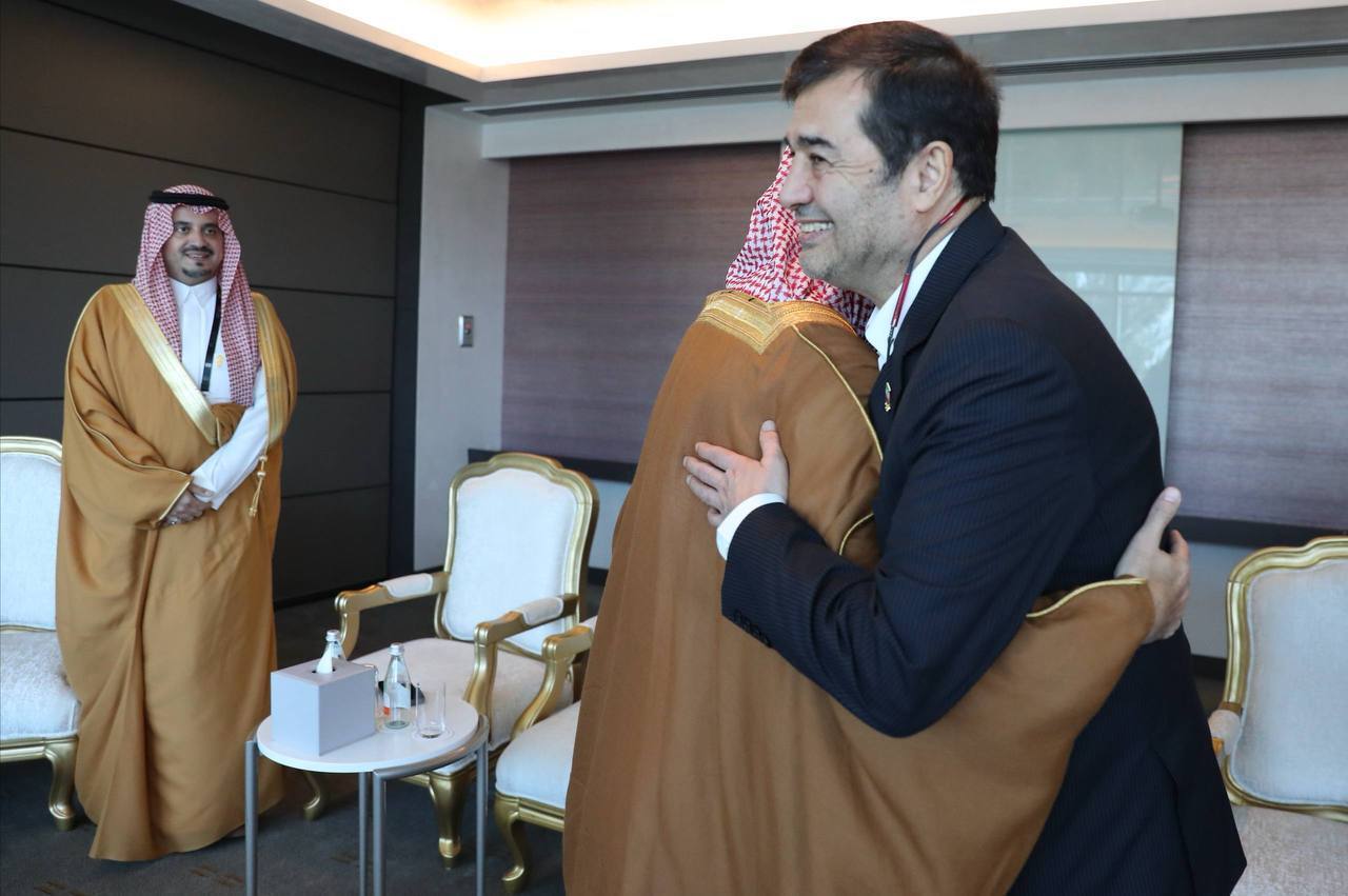 دیدار دنیامالی با وزیر ورزش عربستان