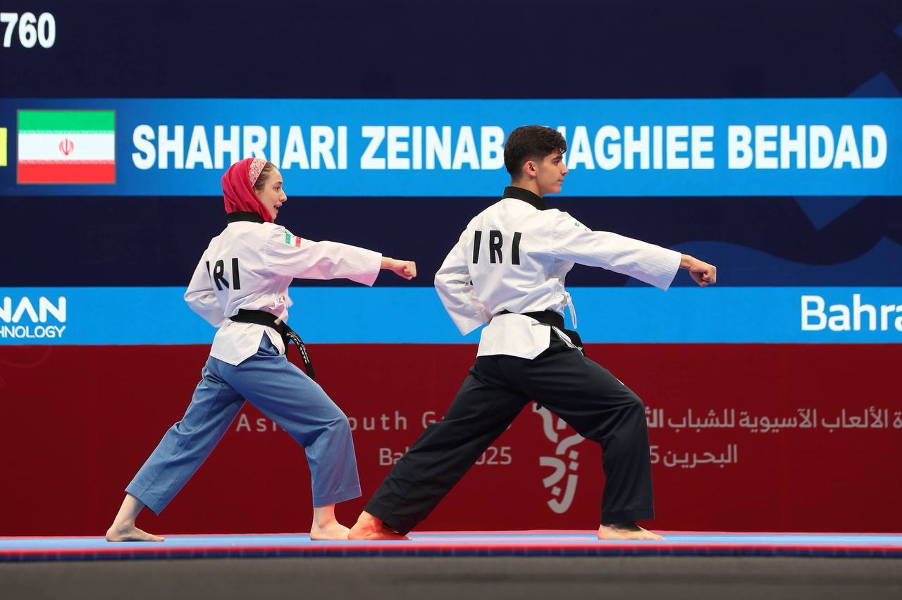 تیم میکس پومسه ایران طلایی شد